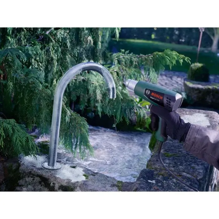 Bosch Décapeur thermique EasyHeat 500 1600W (débit d'air 240/450 l/min, température 300/500 °C) - Outil compact léger