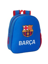 Safta Sac à dos 3D F.C. Barcelona 27x33x10 cm - Pour enfants à partir de 3 ans