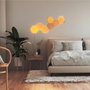 Nanoleaf Elements Starter Kit 7 Panneaux - Hexagones Luminaires Connectés Modulaires avec Design Bois et Application pour Scènes d'Ambiance