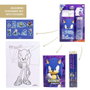 CERDÁ - Set de Papeterie Coloriable Sonic Prime - Lot de Fournitures Scolaires avec Crayons pour Enfants dès 3 Ans