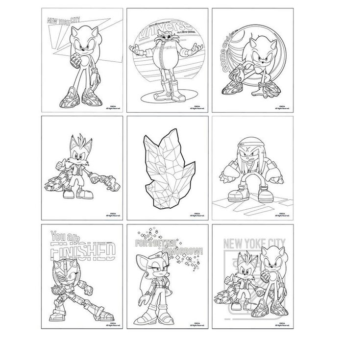 Cerdá Set de Papeterie Sonic Prime Violet Cerdá Set de Papeterie Sonic Prime Violet