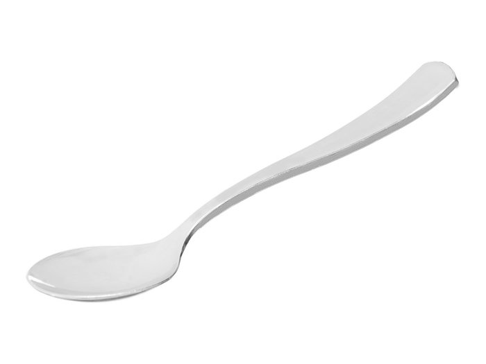 KINVARA Set de 48 Cuillères en Plastique Argenté