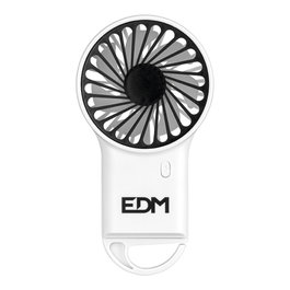 Edm Ventilateur de poche avec crochet et 3 vitesses