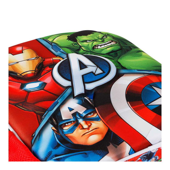 Karaktermania Mochila 3D Los Vengadores Massive 8,5 L – Sac à dos préscolaire Avengers avec relief 3D Karaktermania Mochila 3D Los Vengadores Massive 8,5 L – Sac à dos préscolaire Avengers avec relief 3D