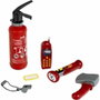 Klein Set pompiers Fire Fighter Henry avec mallette transparente et 6 accessoires