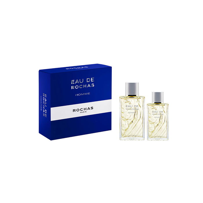 Rochas Coffret Homme Eau de Toilette 2 Pièces - 100 ml + 50 ml - Parfum Frais et Sensuel Hespéridé Boisées Rochas Coffret Homme Eau de Toilette 2 Pièces - 100 ml + 50 ml - Parfum Frais et Sensuel Hespéridé Boisées