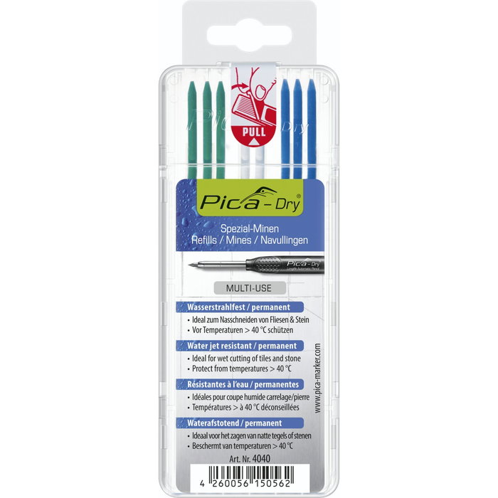 Pica Pica DRY Refills Special - SB, 2,8 mm, 8 pièces Pica Pica DRY Refills Special - SB, 2,8 mm, 8 pièces