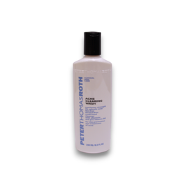 Peter Thomas Roth Acne Clearing Wash, Gel Nettoyant Visage à l'Acide Salicylique 2% Anti-Points Noirs, Traitement Peaux à Problèmes, Format Voyage 250 ml