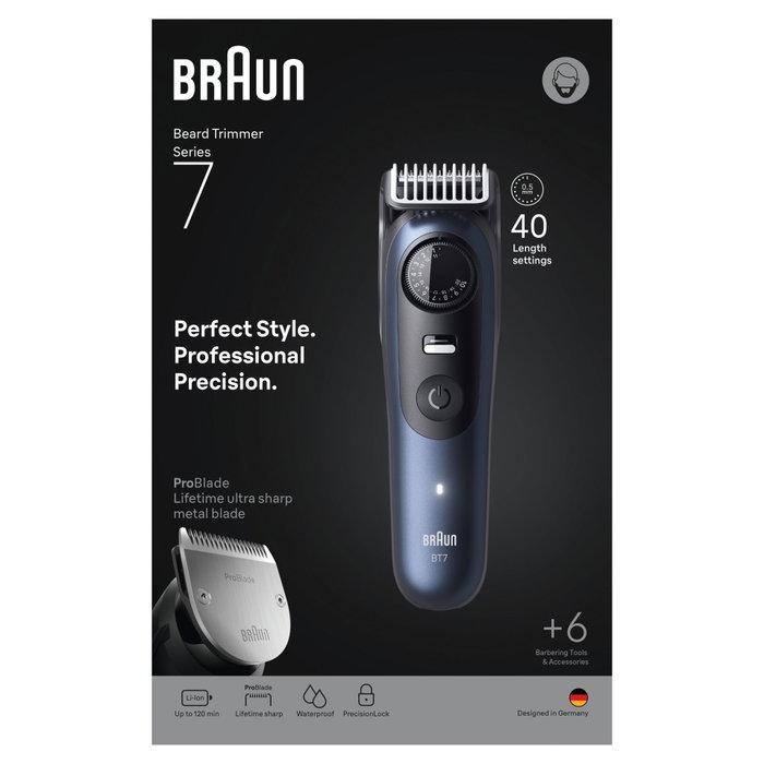Braun Shaver Series 7 BT7520 / 244909 Noir, bleu