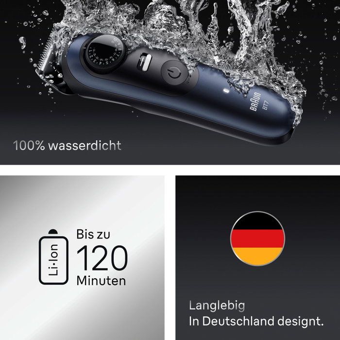 Braun Shaver Series 7 BT7520 / 244909 Noir, bleu