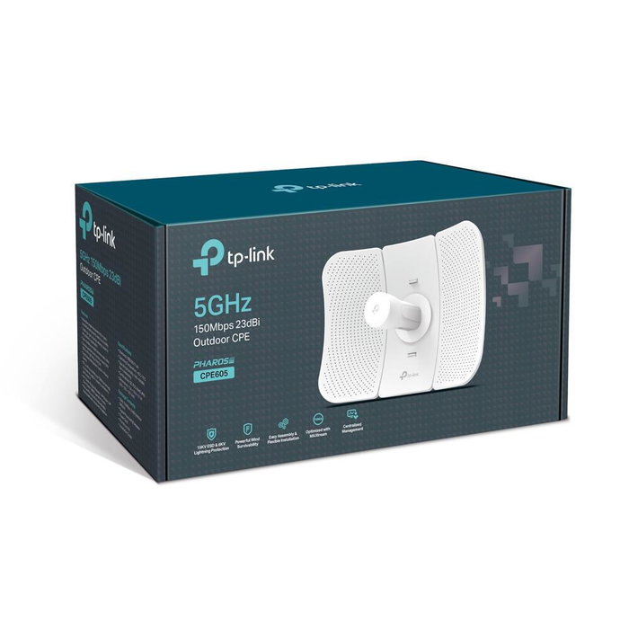 TP-Link CPE605 Point d'accès Blanc TP-Link CPE605 Point d'accès Blanc