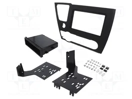 METRA Cadre de radio 1 DIN noir mat pour Honda Civic 2013-2015