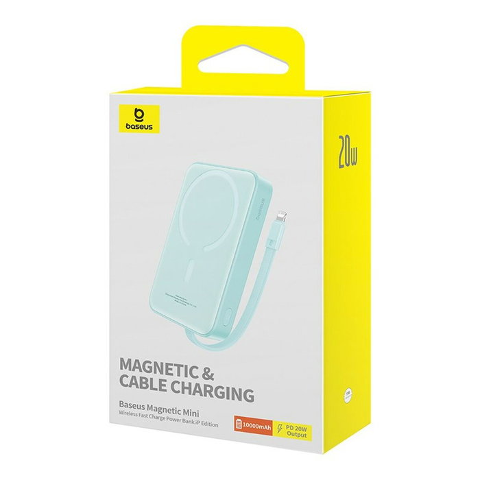Baseus Powerbank P10022109333-00 Bleu 10000 mAh Baseus Powerbank P10022109333-00 Bleu 10000 mAh
