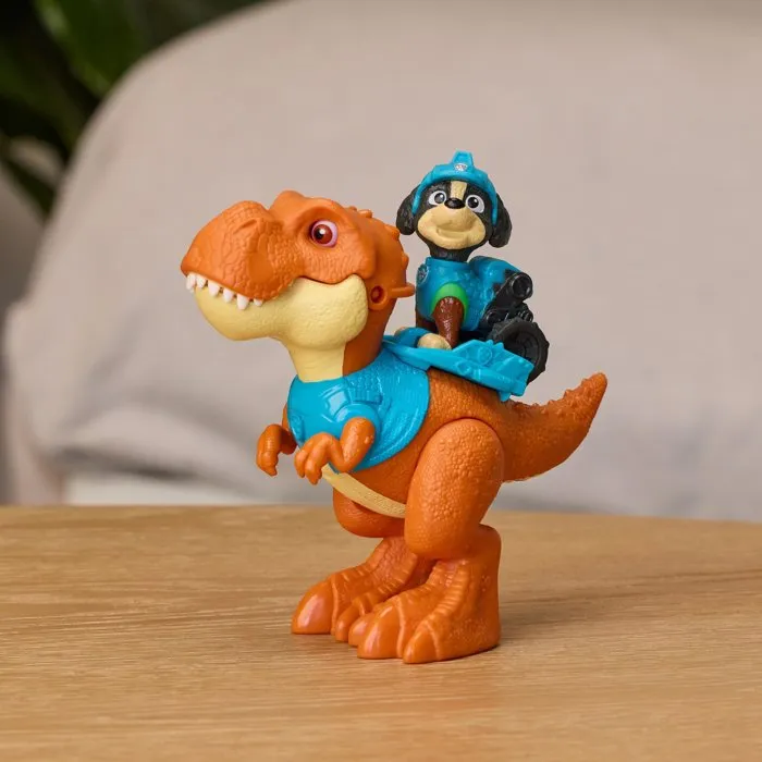 Spin Master Pack de 2 Figurines Roaring Pup Pals Rex - La Pat' Patrouille Le Film Mission Dino