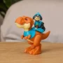 Spin Master Pack de 2 Figurines Roaring Pup Pals Rex - La Pat' Patrouille Le Film Mission Dino