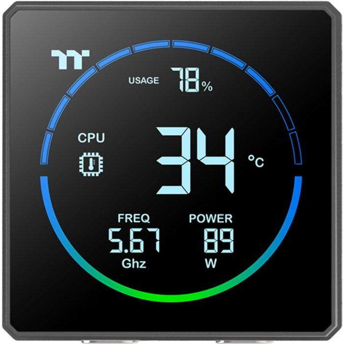 Thermaltake TH240-S V3 ARGB Sync AIO Black Thermaltake TH240-S V3 ARGB Sync AIO Black