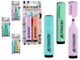 PINCELLO Set de 72 Marqueurs Fluorescents Couleurs Pastel