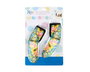 KioKids Protection de manillar pour poussette en néoprène Fleurs