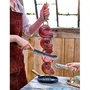 Forged Fourchette Barbecue Churrasco en Acier Inoxydable SS430 - 50 cm