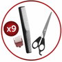 Remington HC550 Easy Fade Pro Tondeuse Cheveux Noir