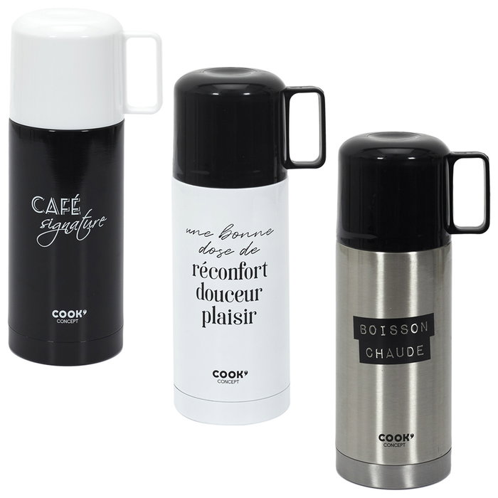 Cook Concept Thermos Bouteille 300 ml avec Tasse