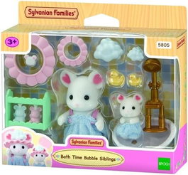 Sylvanian Families: Le bain des frères Souris Marshmallow