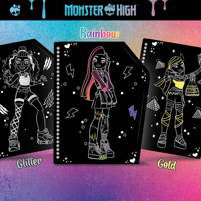 Kit de Dessin Monster High (12 Unités)