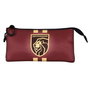 Trousse Fourre-Tout Triple Harry Potter Bordeaux