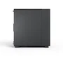 Fractal Design FD-C-EPO1A-01 Boîtier PC ATX Epoch Noir Panneaux pleins - 3 Ventilateurs Momentum 12 inclus - USB-C 20 Gbps - Refroidissement optimisé