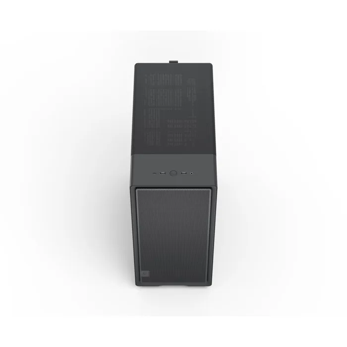 Fractal Design FD-C-EPO1A-01 Boîtier PC ATX Epoch Noir Panneaux pleins - 3 Ventilateurs Momentum 12 inclus - USB-C 20 Gbps - Refroidissement optimisé