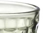Vivalto Verre Diamant Vert 310 ml 8.8x16.8x8.8 cm (Set de 24)