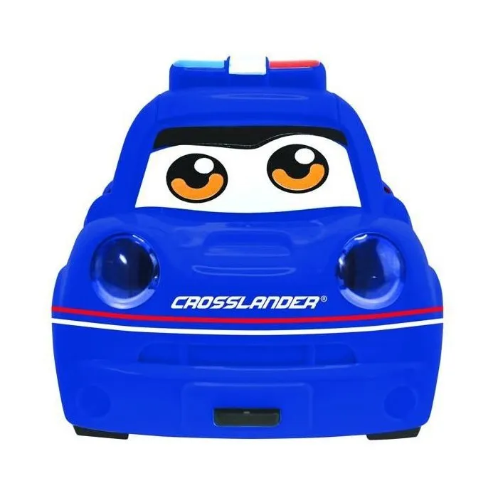 Lexibook Crosslander Twin - Set de 2 Voitures Radiocommandées avec Télécommande Volant, Voiture de Police et Voleur, 12 km/h, Portée 15 m, Effets Sonores Lexibook Crosslander Twin - Set de 2 Voitures Radiocommandées avec Télécommande Volant, Voiture de Police et Voleur, 12 km/h, Portée 15 m, Effets Sonores