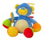 BigBuy Fun Ours bleu Activity - Jouet Peluche 26 cm