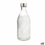 Quid Bouteille Maison Transparent verre 1 L (Lot de 12)