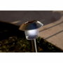 Lumisky Alesia Lot de 8 Balises Solaires LED Argenté en Acier Inoxydable, Blanc Froid 6500K