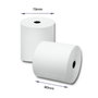 Rouleau de Papier Thermique Qoltec 51892 10 Unités 79 mm 80 m Blanc
