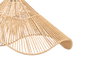 GIFTDECOR Lampara Techo 60cm Vuelo Cuerda Negro-Natural