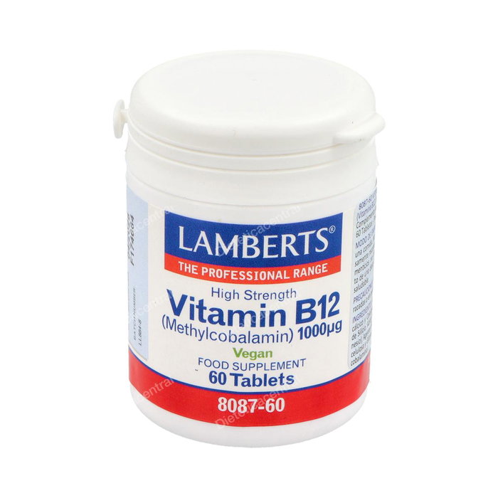 Lamberts Vitamine B12 1000 mcg 60 comprimés
