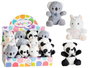 Beatriz Peluche assortie - Panda, koala ou licorne 21 cm - Peluche en polyester pour bébé dès 0 mois