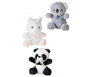 Beatriz Peluche assortie - Panda, koala ou licorne 21 cm - Peluche en polyester pour bébé dès 0 mois