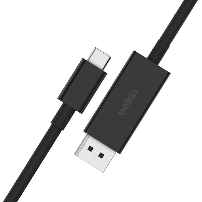 Belkin Câble USB-C vers DisplayPort 1.4, 2m, Noir AVC014bt2MBK