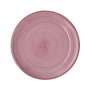 Quid Assiette plate Peoni Céramique Rose Ø 27 cm (Lot de 12) inevitable