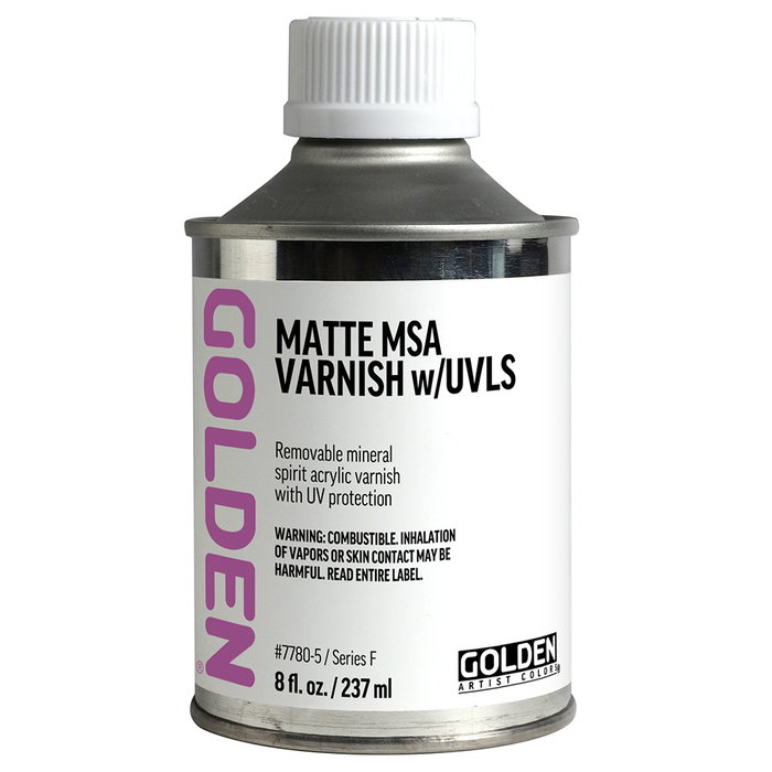 Golden Matte MSA Varnish avec UVLS 237 ml Golden Matte MSA Varnish avec UVLS 237 ml