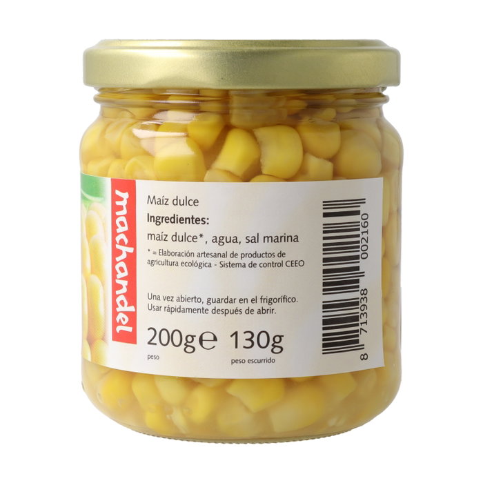 Machandel Maíz Dulce Bio Demeter 350g Machandel Maíz Dulce Bio Demeter 350g