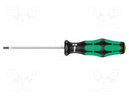 WERA Tournevis plat 2,5x0,4mm avec lame de 75mm