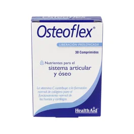 HEALTH AID Osteoflex 30 Comprimés Complément Alimentaire Articulations Glucosamine Chondroïtine Vitamine C Curcuma Manganèse