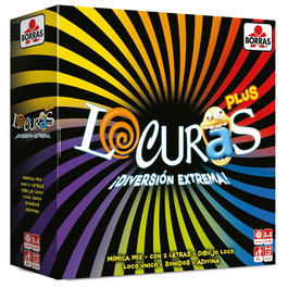 Educa Locuras Plus - Jeu de société avec épreuves de dessin, auditives et de mime - À partir de 8 ans - Réf. 19842
