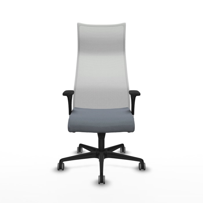 Piqueras y Crespo Chaise de Bureau Albacete XL Gris et Blanc Piqueras y Crespo Chaise de Bureau Albacete XL Gris et Blanc