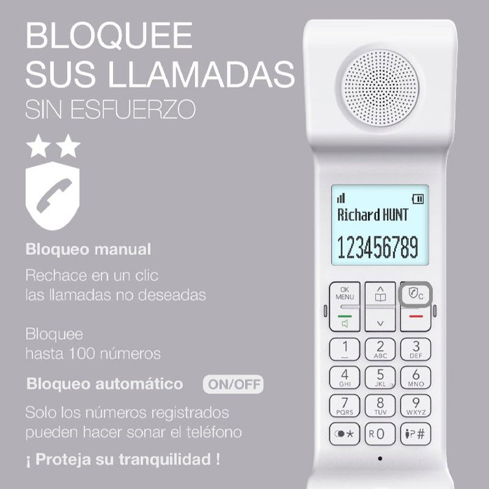 Téléphone Sans Fil Alcatel ATL1428162 Blanc