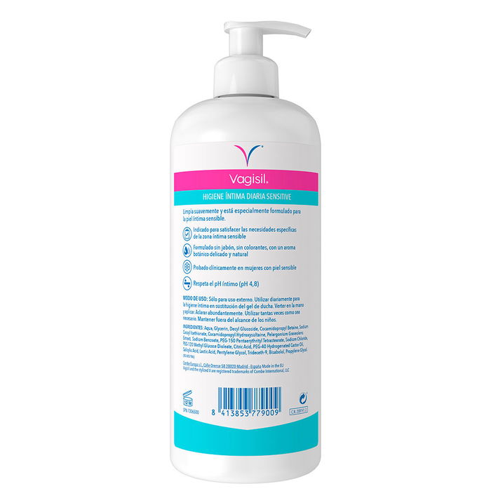 Vagisil Gel Intime Sensitive 500 ml - Hygiène Quotidienne Hypoallergénique RD-005317 Vagisil Gel Intime Sensitive 500 ml - Hygiène Quotidienne Hypoallergénique RD-005317